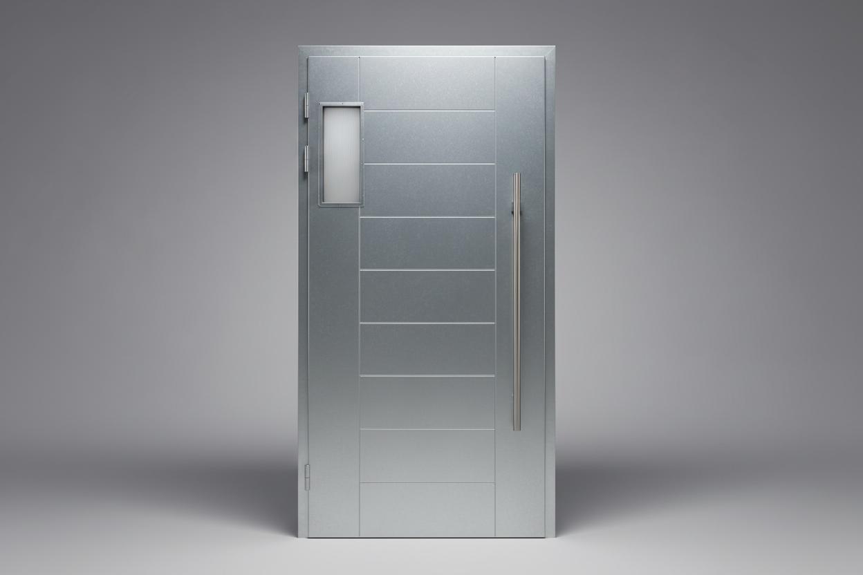 Wooden Steel Door Gallery Image 2 - Steel security door